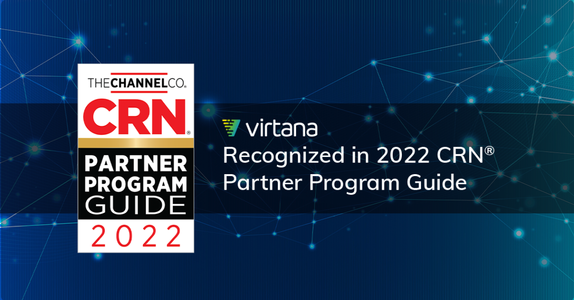 Virtana Recognized In 2022 CRN® Partner Program Guide – Virtana